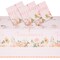 3 Pack Ballerina Party Table Covers, Plastic Tiny Dancer Tablecloths for Birthday, Baby Shower (54x108 In)